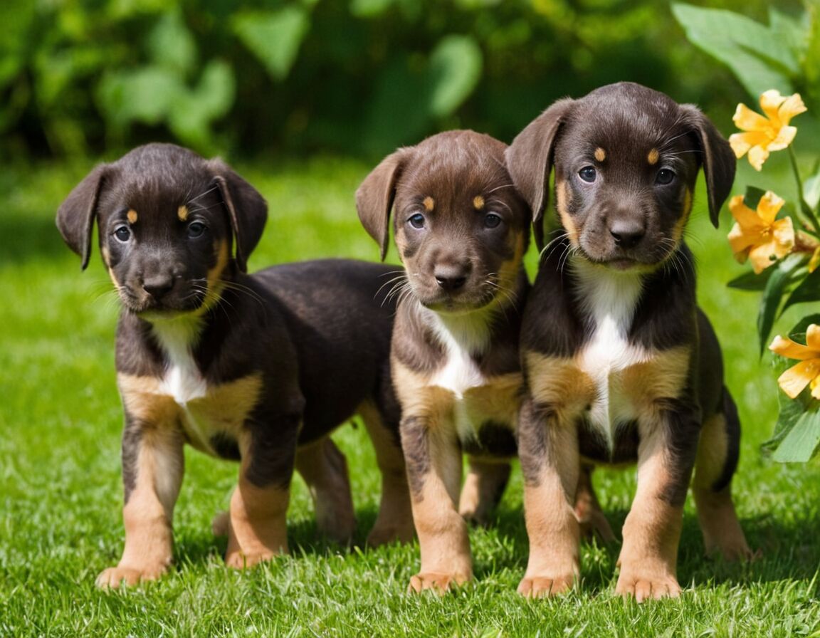 Pflege und Erziehung des Catahoula-Welpen - Louisiana Catahoula Leopard Dog Welpen » Einzigartige Familienmitglieder