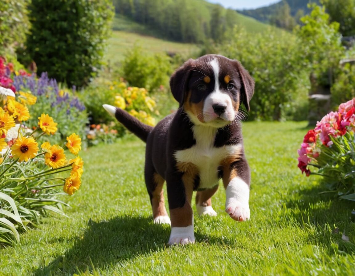 Futter und Ernährungstipps für Welpen   - Großer Schweizer Sennenhund Welpen kaufen » Der große Freund fürs Leben  