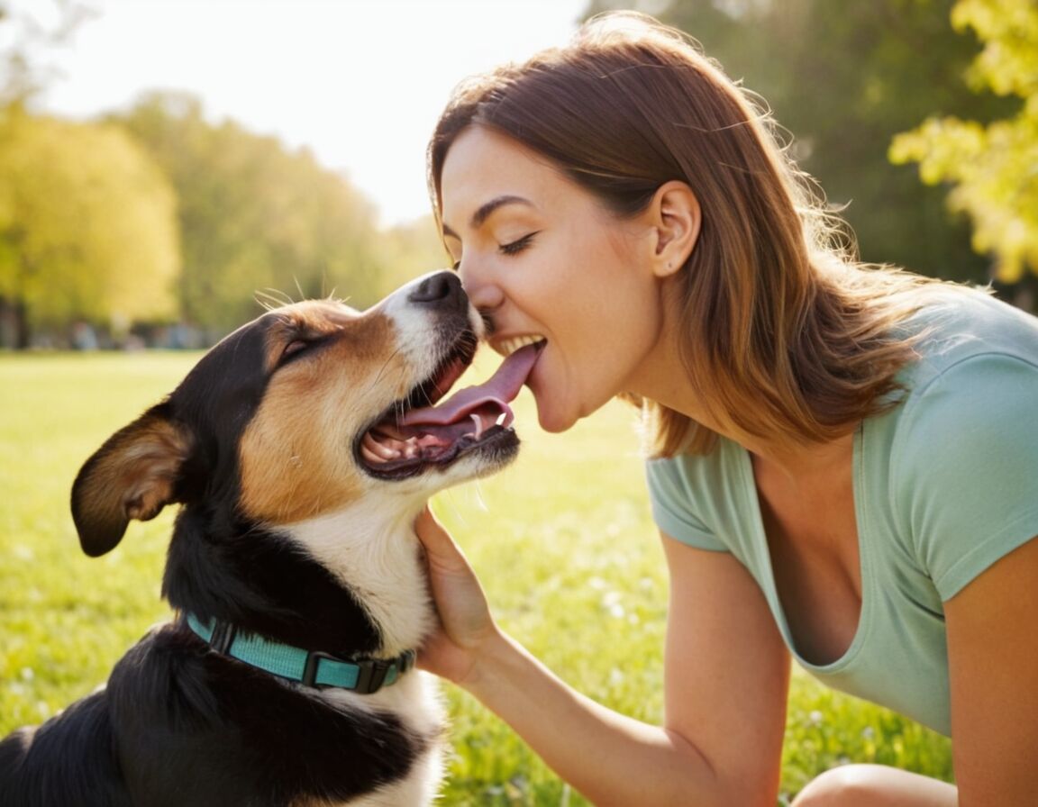 Gehorchen und Unterordnung durch lecken - Warum leckt der Hund mich ab » Die Hintergründe verstehen
