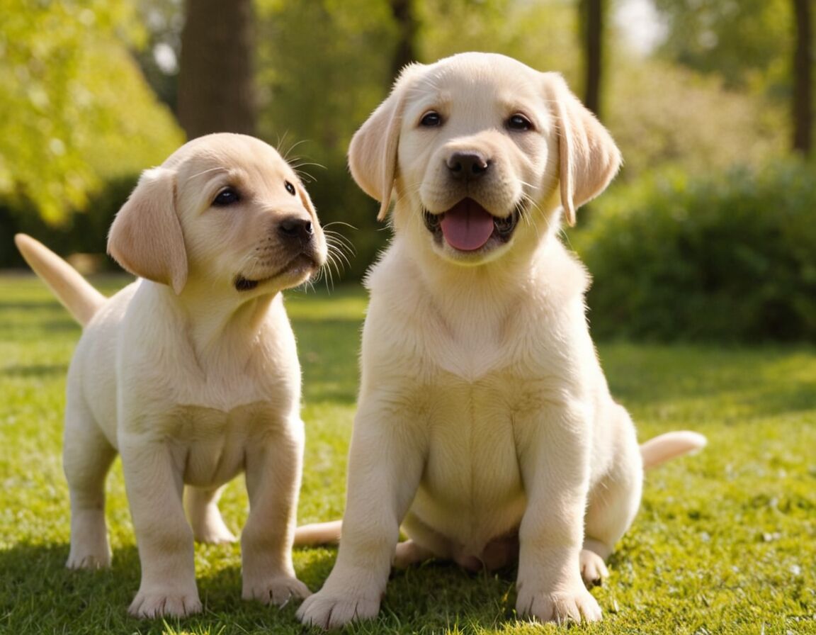 Gute Verträglichkeit mit anderen Haustieren - Labrador Welpen in der Nähe » Der perfekte Familienhund wartet