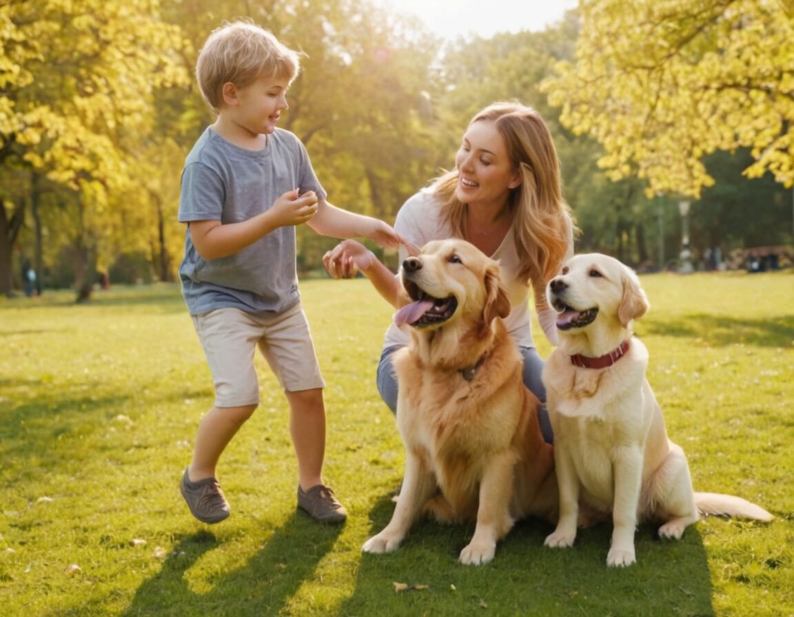 Aktivitätslevel und Bewegung   - Golden Retriever Labrador Mix kaufen » Der ideale Familienhund  