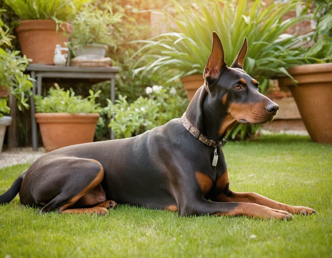 Wohnsituation für einen Dobermann - Dobermann kaufen in der Nähe » Finde deinen loyalen Beschützer  