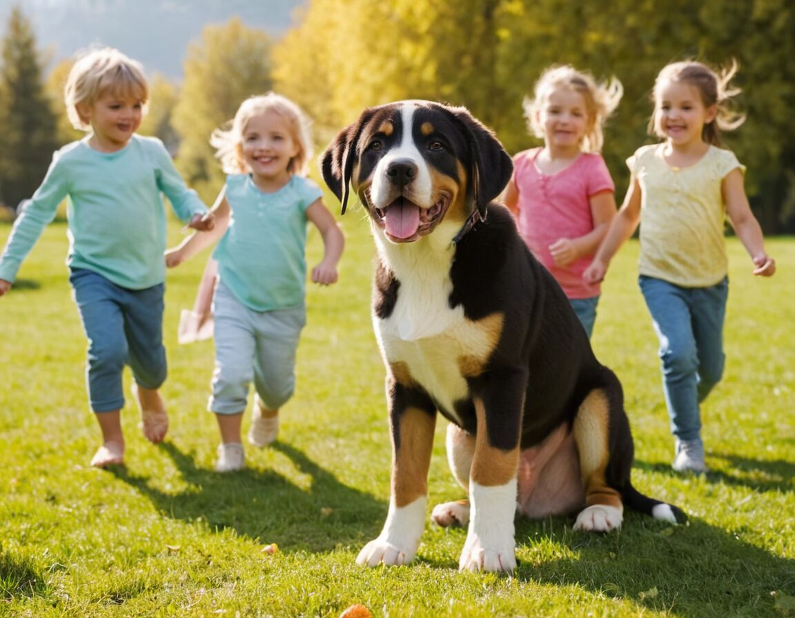 Sozialisation und Erziehung des Welpen - Großer Schweizer Sennenhund Welpen kaufen » Liebevolle Begleiter finden
