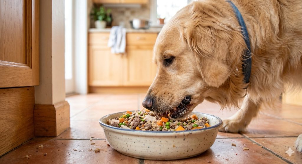 Hundefutter – KI generierte Illustration